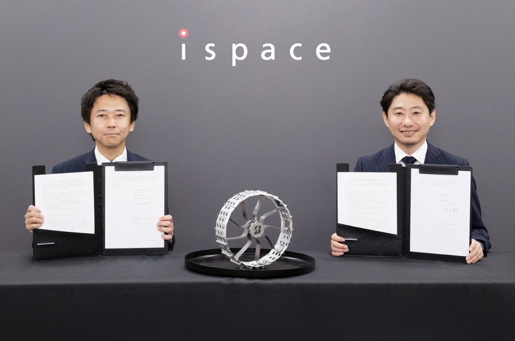 ispace e Bridgestone firmano un accordo per la mobilità dei rover lunari