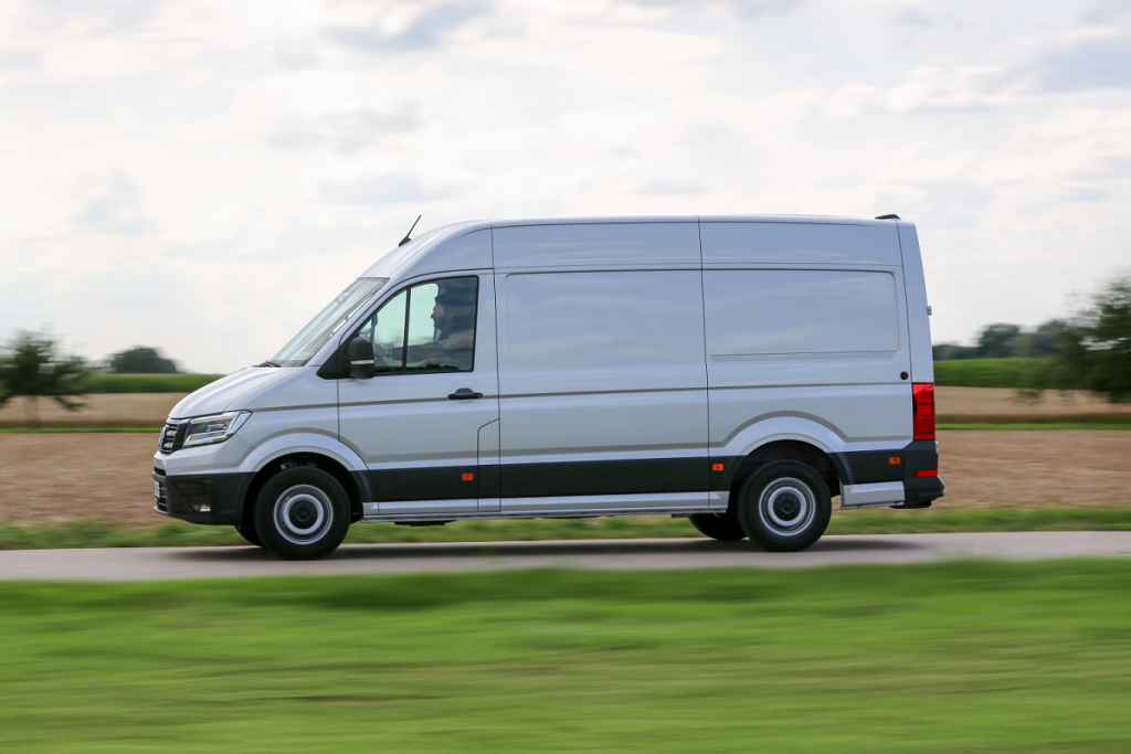 Il VW Crafter viaggia con pneumatici Hankook e-Vantra FlexClimate