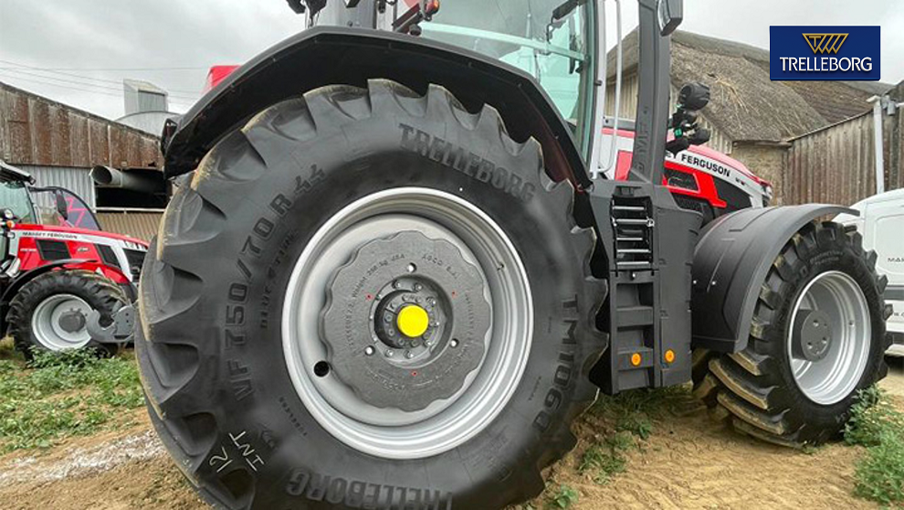 Trelleborg Tires dimostra il potere della pressione ottimizzata al BASF Demo Day