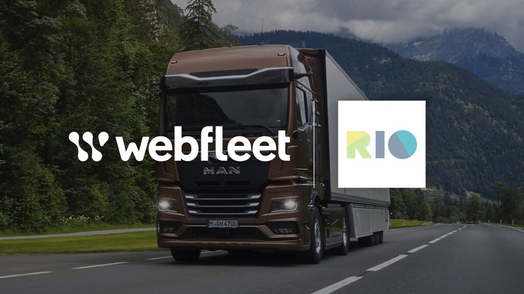 Webfleet e RIO offrono una connettività di alto livello sui veicoli MAN