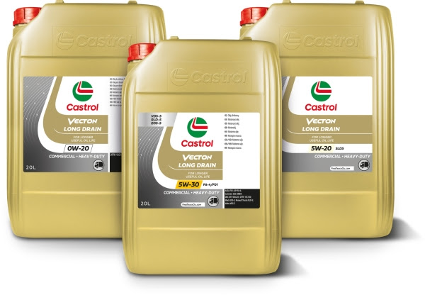 Castrol lancia Vecton: la nuova gamma di oli motori di alta qualità e bassa viscosità per i veicoli pesanti