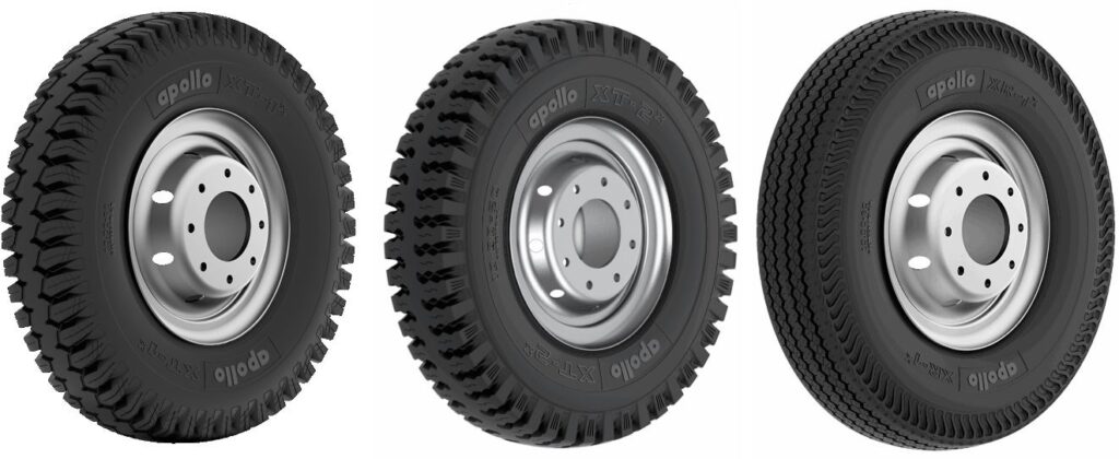 Apollo Tyres lancia una nuova gamma di pneumatici convenzionali (bias) per autocarri e autobus
