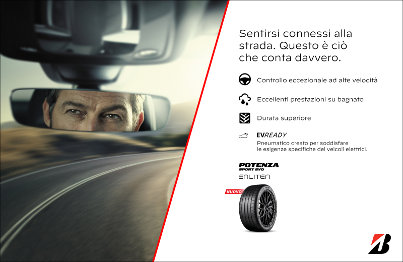 Bridgestone presenta Potenza Sport EVO con Tecnologia ENLITEN