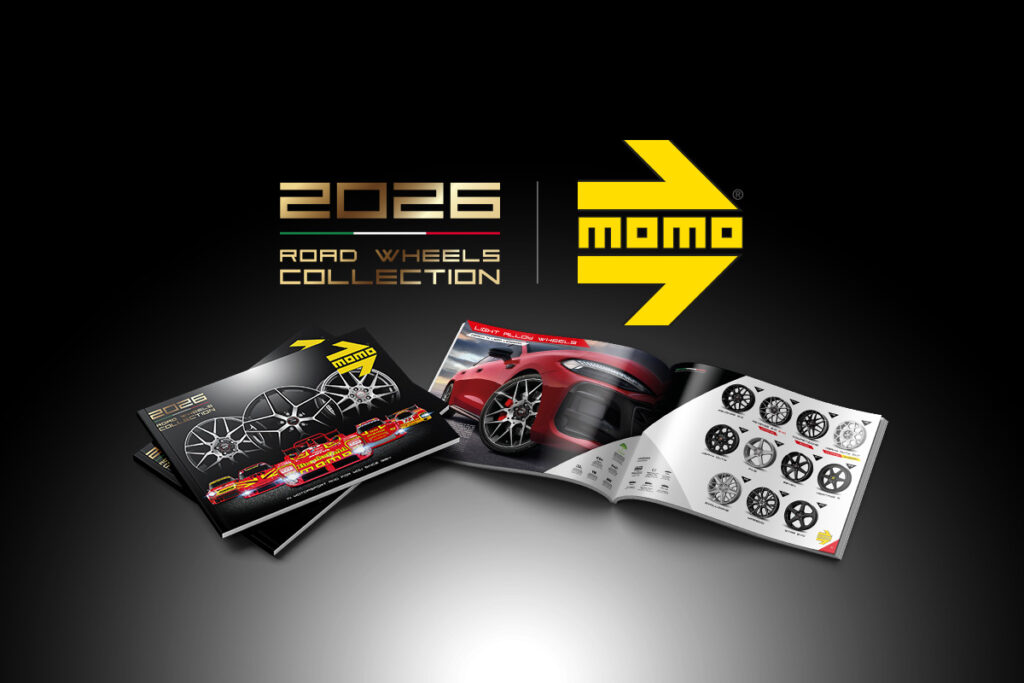 MOMO: al via la distribuzione del nuovo catalogo ruote 2026