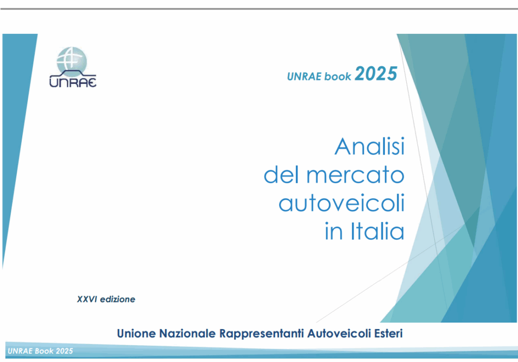 Book Unrae 2025: tutti i numeri del mercato automotive