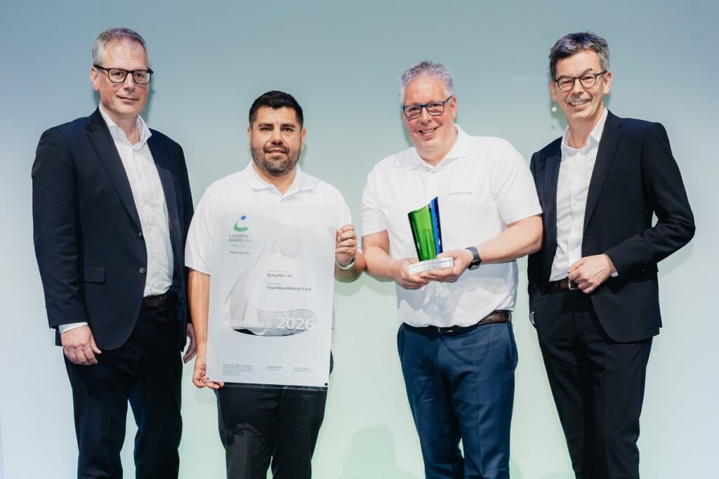 Schaeffler riceve il VDA Logistics Award per soluzioni di automazione innovative nell’intralogistica