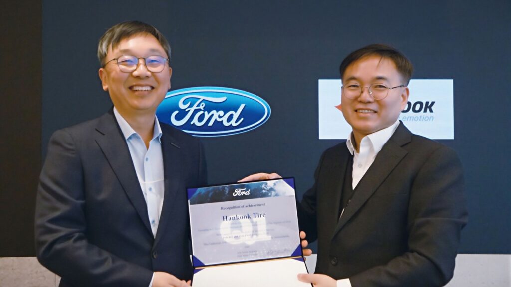 Ford conferisce a Hankook il premio “QR Zero 2025”