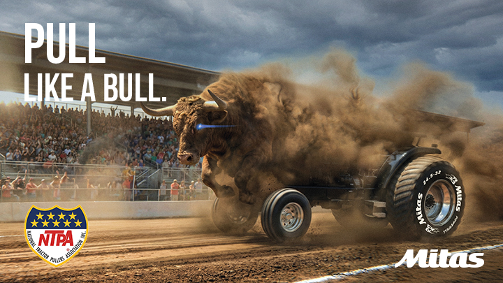 Mitas in prima linea nel Tractor Pulling: è il nuovo title sponsor ufficiale della NTPA