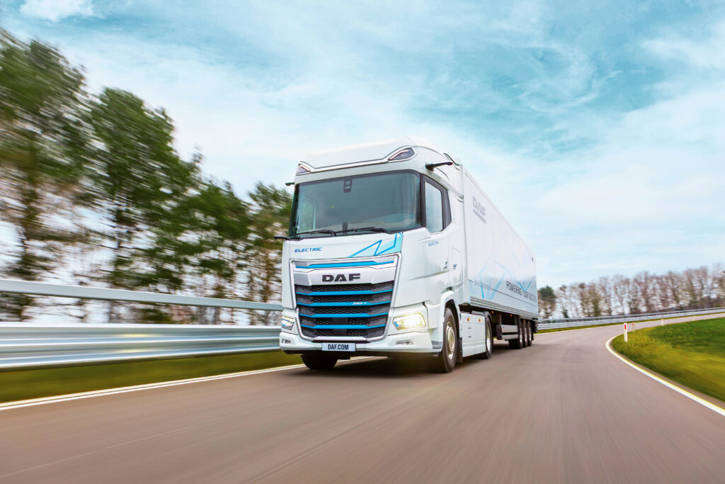 DAF lancia un simulatore di percorso interattivo per i veicoli elettrici