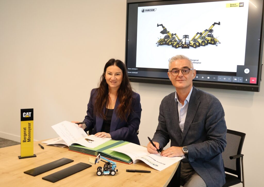 Bergerat Monnoyeur e Faresin Industries siglano un accordo strategico per sviluppare il mercato dei sollevatori telescopici in Francia