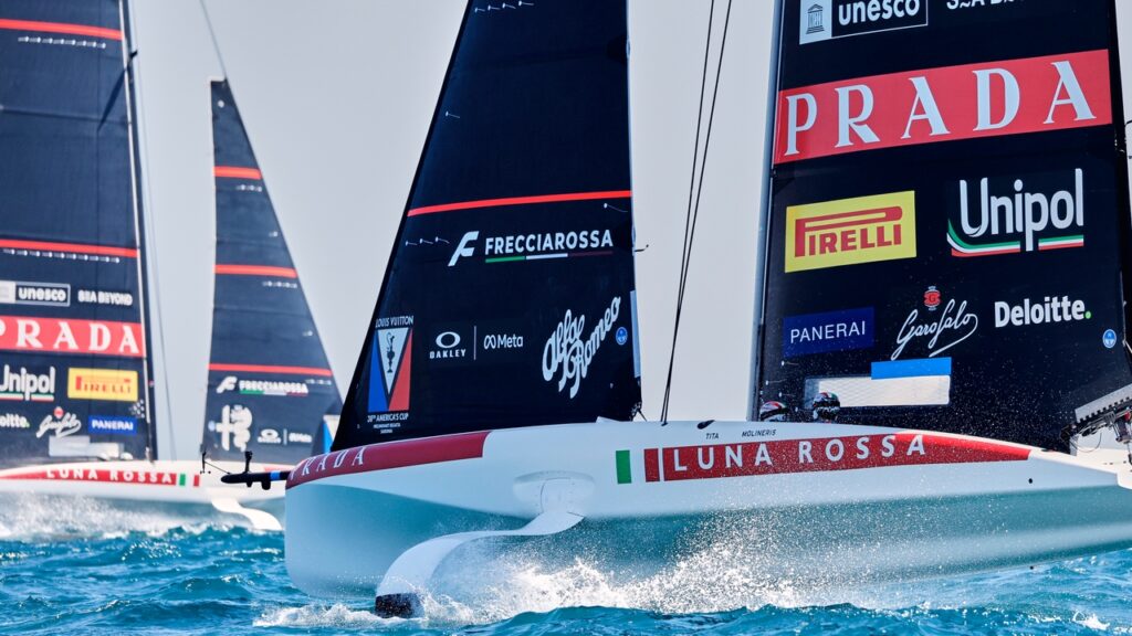 Dai polimeri del motorsport alle onde: l’interscambio tecnologico tra Pirelli e Luna Rossa