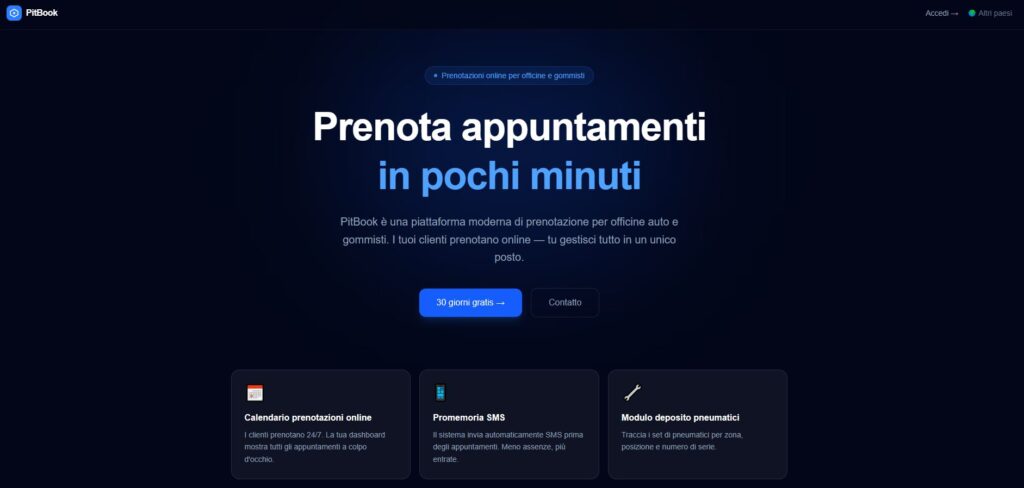 Debutta PitBook, una piattaforma di prenotazione per servizi auto e pneumatici in 30 mercati europei