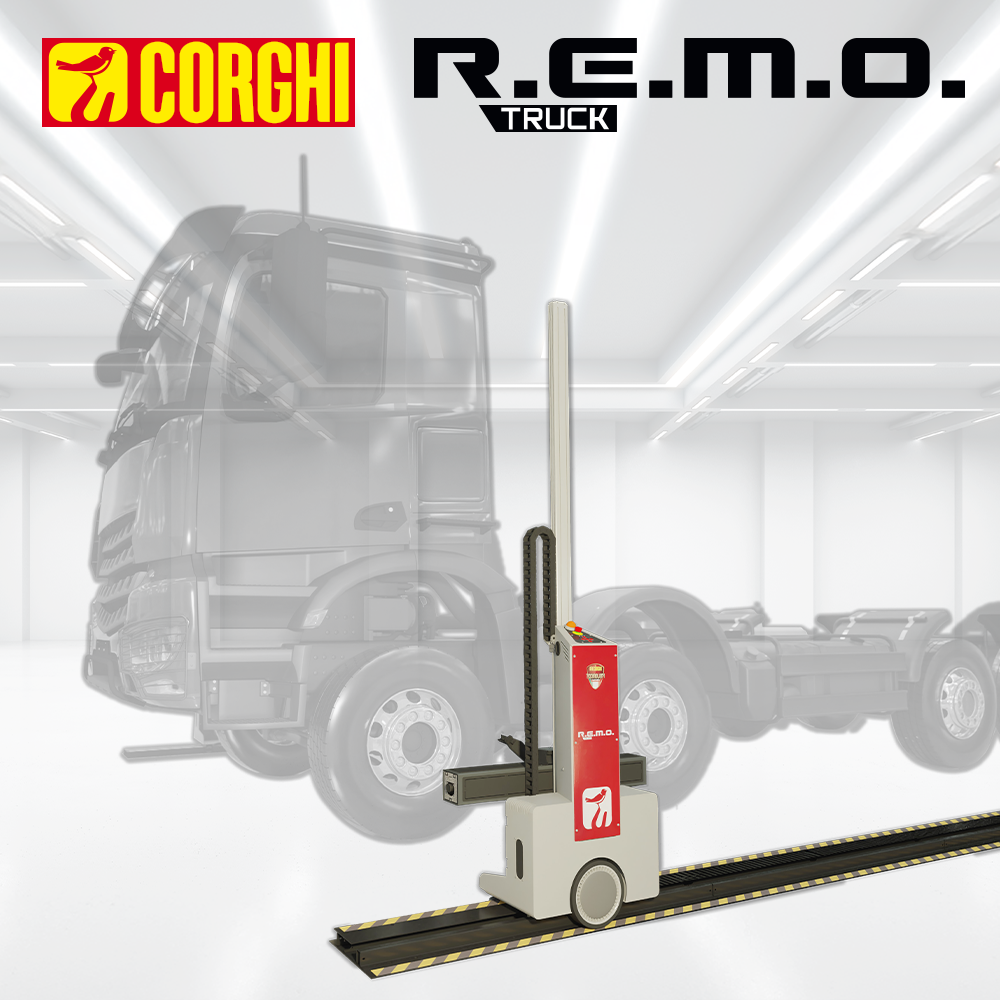 Corghi presenta R.E.M.O. Truck, nuovo assetto ruote clampless per il mondo heavy-duty