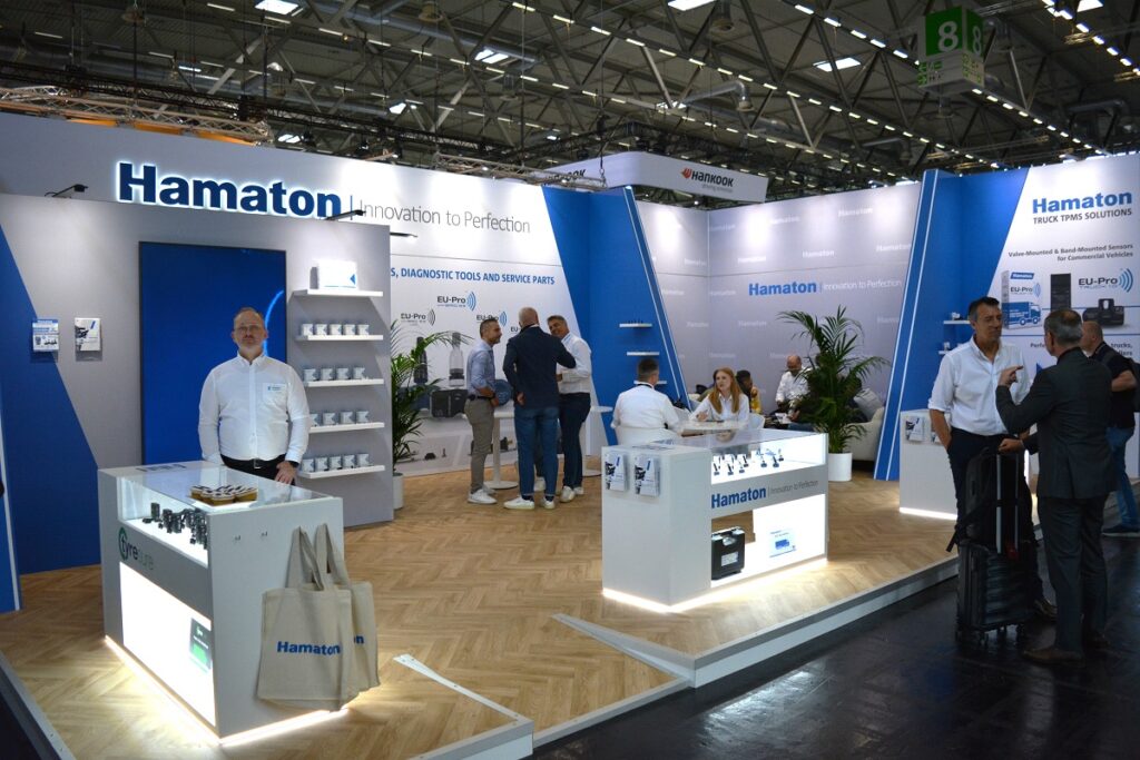 Hamaton presenta uno starter kit TPMS per autocarri