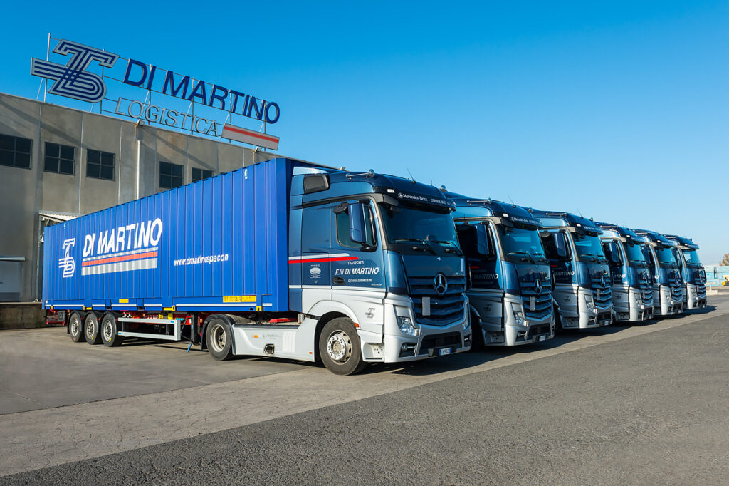 Con Webfleet, F.lli Di Martino S.p.A. monitora live 1800 rimorchi