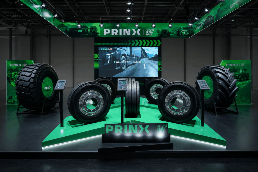 Prinx mette in mostra l’innovazione e rafforza le partnership internazionali a The Tire Cologne