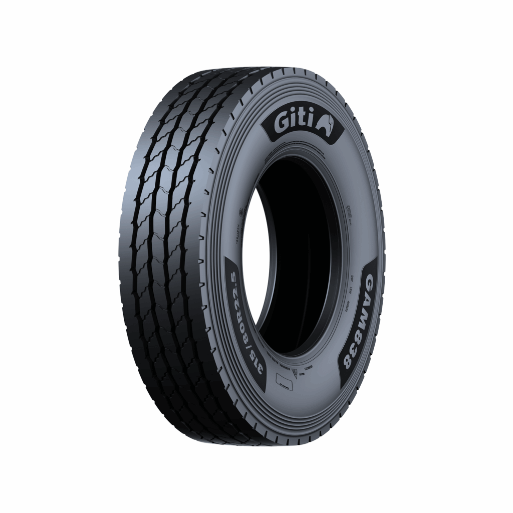Giti amplia la gamma GAM838 per impiego misto con due nuove misure strategiche: 385/65R22.5 e 13R22.5