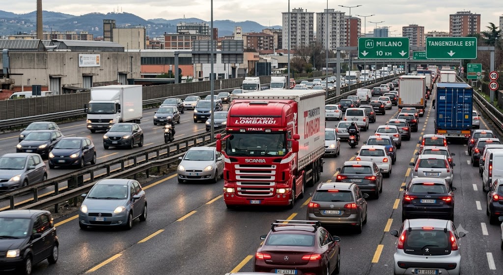 Nuovi dati Geotab: il traffico in Europa costa alle flotte milioni di euro in carburante sprecato