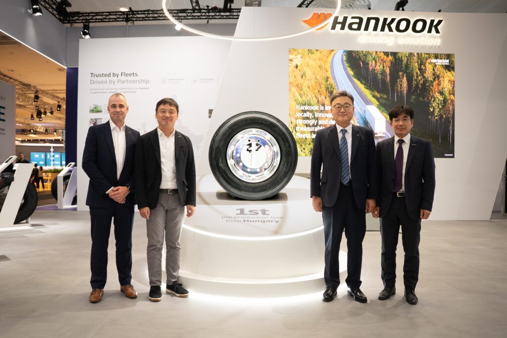 Hankook avvia in Ungheria la produzione di pneumatici per veicoli commerciali