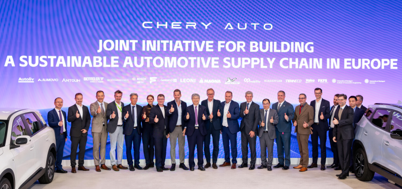 Chery e Aumovio estendono la collaborazione in Europa per la produzione di componenti automobilistici