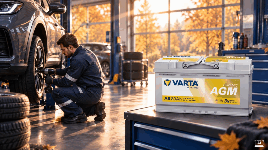 Cambio gomme stagionale, Varta spinge le officine a controllare anche la batteria